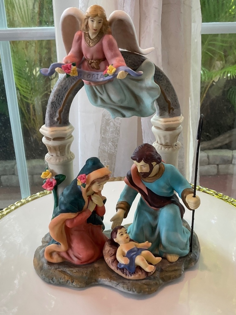 VTG Y2K Avon Christmas Nativity Scene
